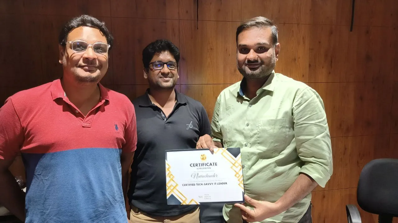 Programme graduates holding a Certified Tech-Savvy IT Leader certificate
